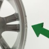 Recambio de llanta para saab 9-3 cabrio 1.8 cat referencia OEM IAM 12804095 6,5JX16H2 ET41 5H 5X110