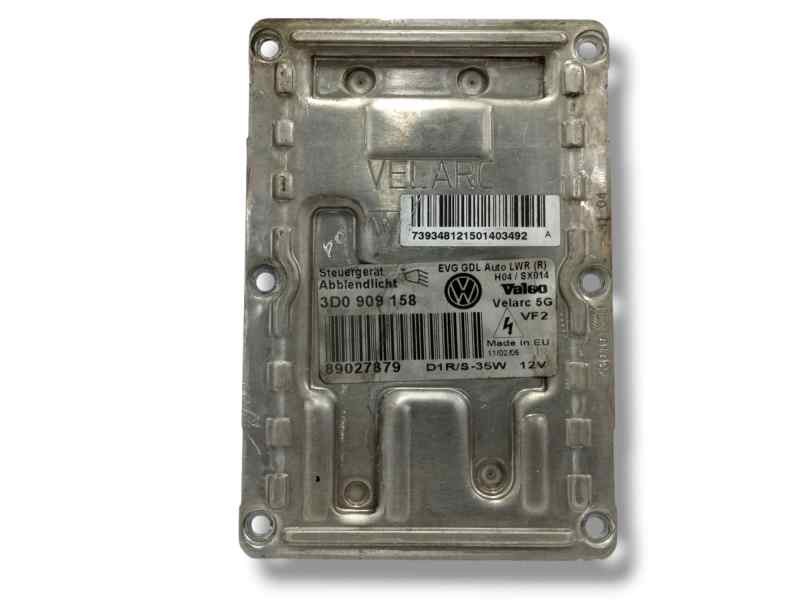 Recambio de centralita faros xenon para volkswagen touareg (7la) 5.0 v10 tdi cat (ayh) referencia OEM IAM 3D0909158 89027879 
