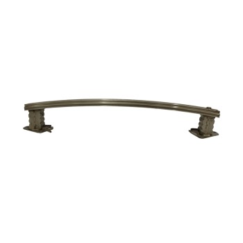 Recambio de refuerzo paragolpes trasero para citroën c3 picasso 1.6 16v hdi referencia OEM IAM 9681568080  