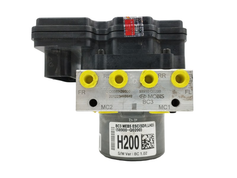 Recambio de abs para hyundai i20 iii (bc3, bi3) 1.0 t-gdi referencia OEM IAM 58900Q0200 58910Q0200 Recambio de abs para hyundai i20 iii (bc3, bi3) 1.0 t-gdi referencia OEM IAM 58900Q0200 58910Q0200
