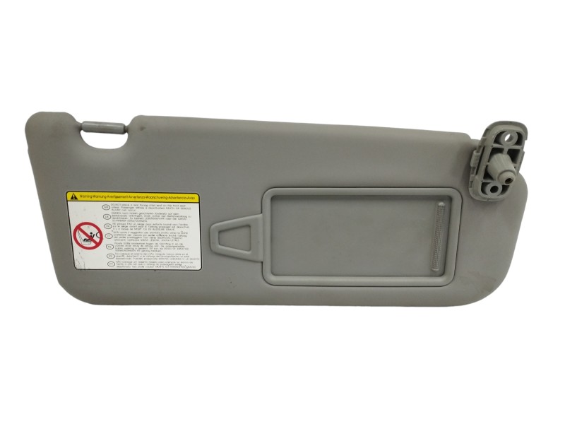 Recambio de parasol derecho para kia sorento 2.0 crdi referencia OEM IAM 852202P200H9  