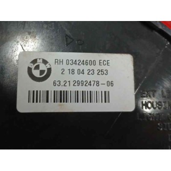 Recambio de piloto trasero derecho para bmw x1 (e84) 2.0 turbodiesel cat referencia OEM IAM 63212992478 VEHICULO INGLES 