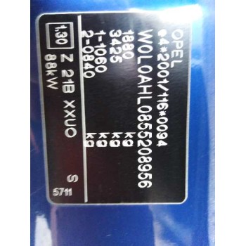 opel astra gtc del año 2005