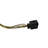 Recambio de retrovisor derecho para seat leon (5f1) 2.0 tdi referencia OEM IAM  PLASTICO DAÑADO 6 CABLES