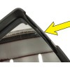 Recambio de retrovisor derecho para seat leon (5f1) 2.0 tdi referencia OEM IAM  PLASTICO DAÑADO 6 CABLES