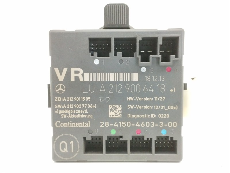 Recambio de modulo electronico para mercedes-benz clase c (w204) lim. 2.1 cdi cat referencia OEM IAM A2129006218 Recambio de modulo electronico para mercedes-benz clase c (w204) lim. 2.1 cdi cat referencia OEM IAM A2129006218