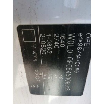 opel astra g berlina del año 2003