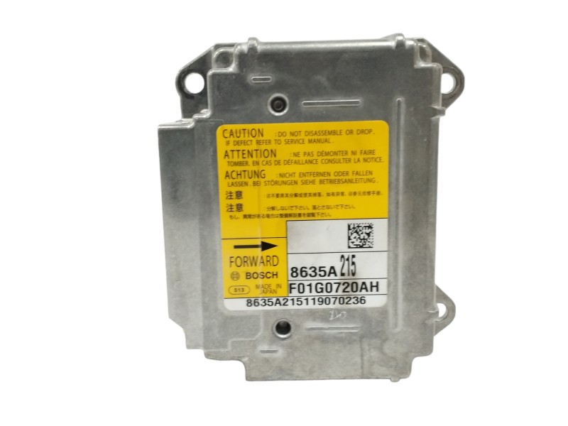 Recambio de centralita airbag para mitsubishi asx (ga0w) 1.8 di-d cat referencia OEM IAM 8635A215 F01G0720AH Recambio de centralita airbag para mitsubishi asx (ga0w) 1.8 di-d cat referencia OEM IAM 8635A215 F01G0720AH
