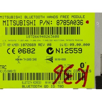 Recambio de modulo electronico para mitsubishi asx (ga0w) 1.8 di-d cat referencia OEM IAM 8785A036  