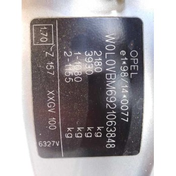 opel omega b del año 2003