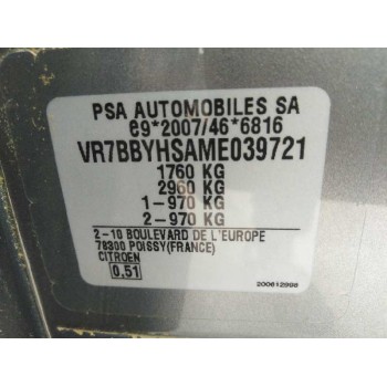 citroën c4 iii (ba_, bb_, bc_) del año 2021