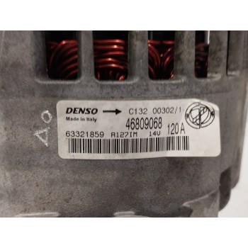 Recambio de alternador para fiat stilo (192) 1.9 jtd cat referencia OEM IAM 63321859 120A 46809068