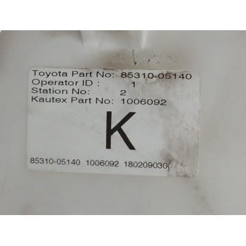 Recambio de deposito limpia para toyota avensis cross sport (t27) 1.8 16v cat referencia OEM IAM 8531005140  