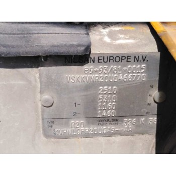 nissan terrano/terrano.ii (r20) del año 2001