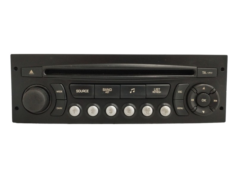 Recambio de sistema audio / radio cd para citroën c3 1.4 hdi referencia OEM IAM 96750215XT A2C53405045 
