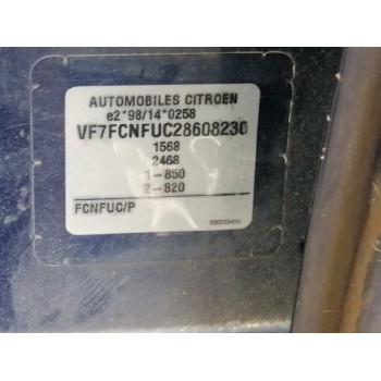 citroën c3 del año 2006