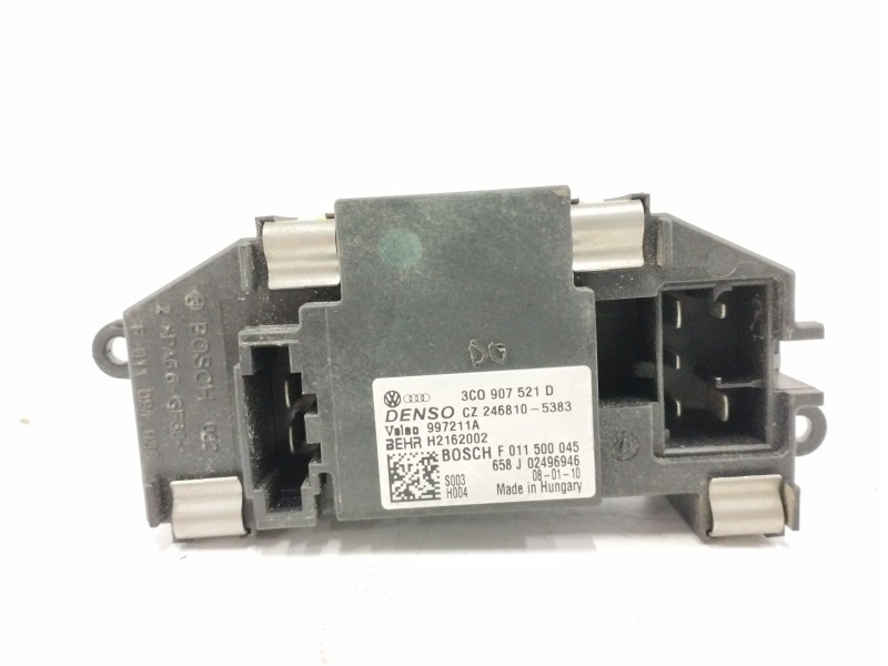 Recambio de resistencia calefaccion para volkswagen caddy ka/kb (2k) 2.0 sdi referencia OEM IAM 3C0907521D 2468105383 