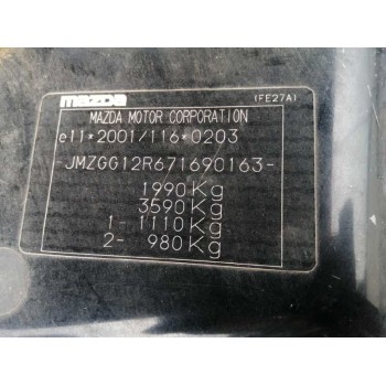 mazda 6 sedán (gg) del año 2006