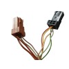 Recambio de retrovisor izquierdo para citroën c3 1.4 hdi referencia OEM IAM  2 ENCHUFE + 9CABLES 