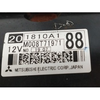 Recambio de motor arranque para mitsubishi asx (ga0w) 1.8 di-d cat referencia OEM IAM 1810A188 M008T71971 