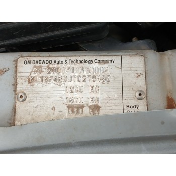Recambio de carroceria corte para chevrolet matiz 1.0 cat referencia OEM IAM   