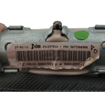 Recambio de airbag cortina delantero izquierdo para citroën c3 1.4 hdi referencia OEM IAM 9677506980  