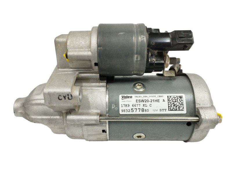 Recambio de motor arranque para peugeot rifter 1.5 blue-hdi fap referencia OEM IAM 9832577880 Recambio de motor arranque para peugeot rifter 1.5 blue-hdi fap referencia OEM IAM 9832577880