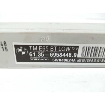 Recambio de modulo electronico para bmw serie 7 (e65/e66) 4.0 v8 cat referencia OEM IAM 61356958446 5WK48024A 