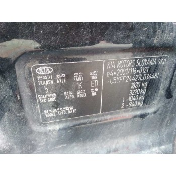 kia cee´d hatchback (ed) del año 2007