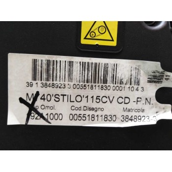 Recambio de motor completo para fiat stilo (192) 1.9 jtd cat referencia OEM IAM 192A1000  