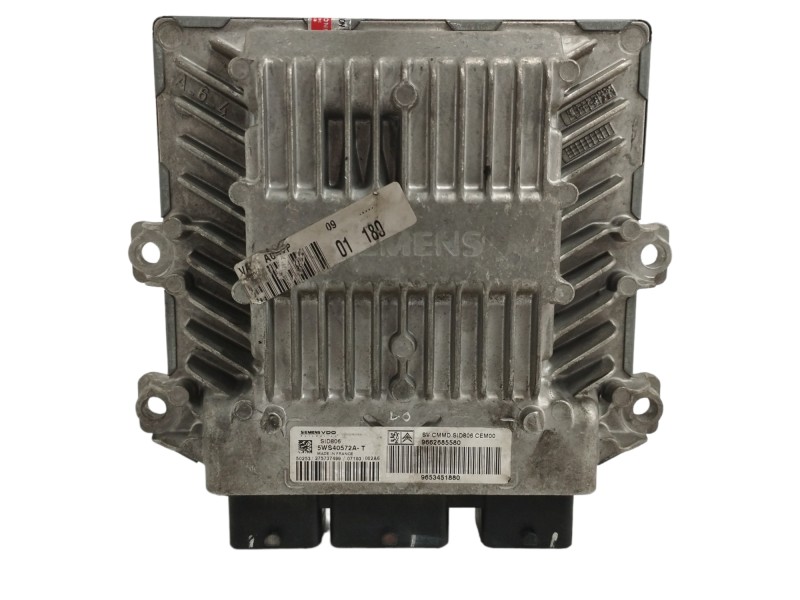 Recambio de centralita motor uce para peugeot 1007 1.4 hdi referencia OEM IAM 9662685580 5WS40572A Recambio de centralita motor uce para peugeot 1007 1.4 hdi referencia OEM IAM 9662685580 5WS40572A