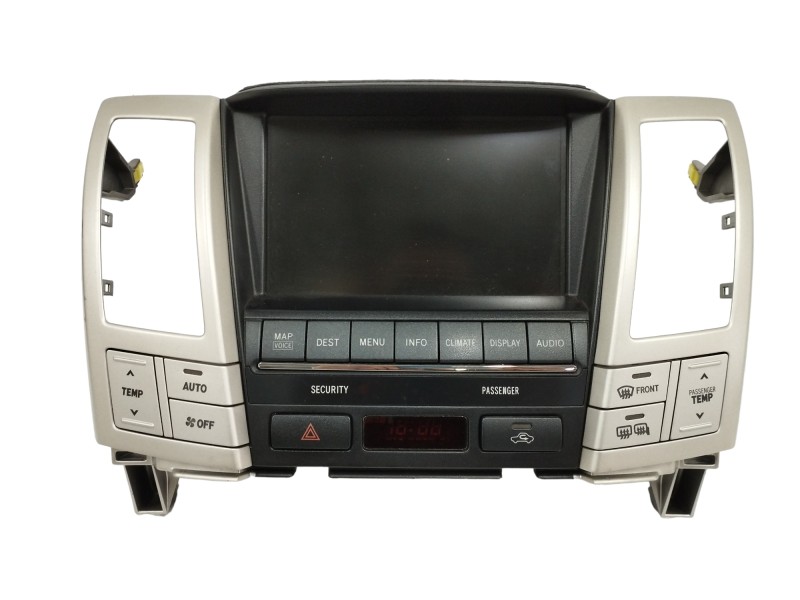 Recambio de sistema navegacion gps para lexus rx 3.5 v6 cat referencia OEM IAM 8611048330 134000346A101 Recambio de sistema navegacion gps para lexus rx 3.5 v6 cat referencia OEM IAM 8611048330 134000346A101