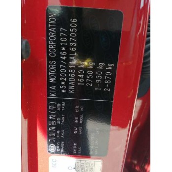 kia stonic (yb) del año 2019