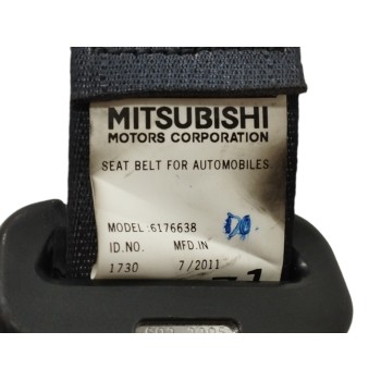 Recambio de cinturon seguridad trasero derecho para mitsubishi asx (ga0w) 1.8 di-d cat referencia OEM IAM 6176638  