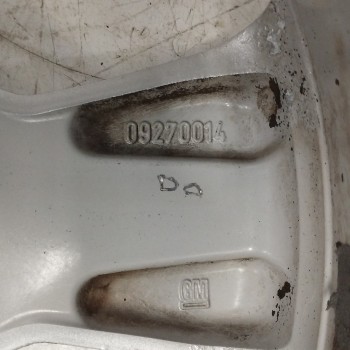 Recambio de llanta para opel vectra c berlina 1.8 16v cat (z 18 xe / 2h9) referencia OEM IAM 09270014 7JX17H2 ET47 5H 5X110