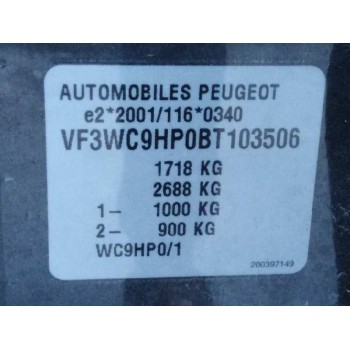 peugeot 207 del año 2011