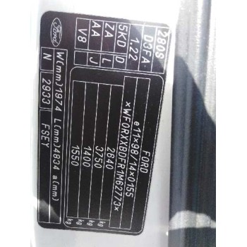 ford transit mod. 2000 combi del año 2001