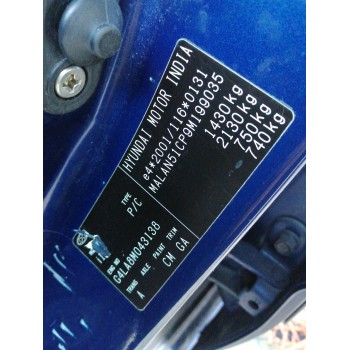 Recambio de carroceria corte para hyundai i10 1.2 cat referencia OEM IAM   