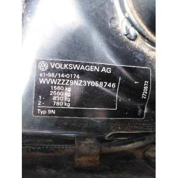 volkswagen polo (9n1) del año 2002