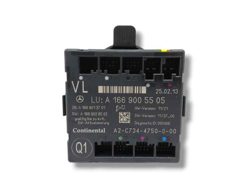 Recambio de modulo electronico para mercedes-benz clase m (w166) 2.1 cdi cat referencia OEM IAM A1669005505 A2C7344750000 