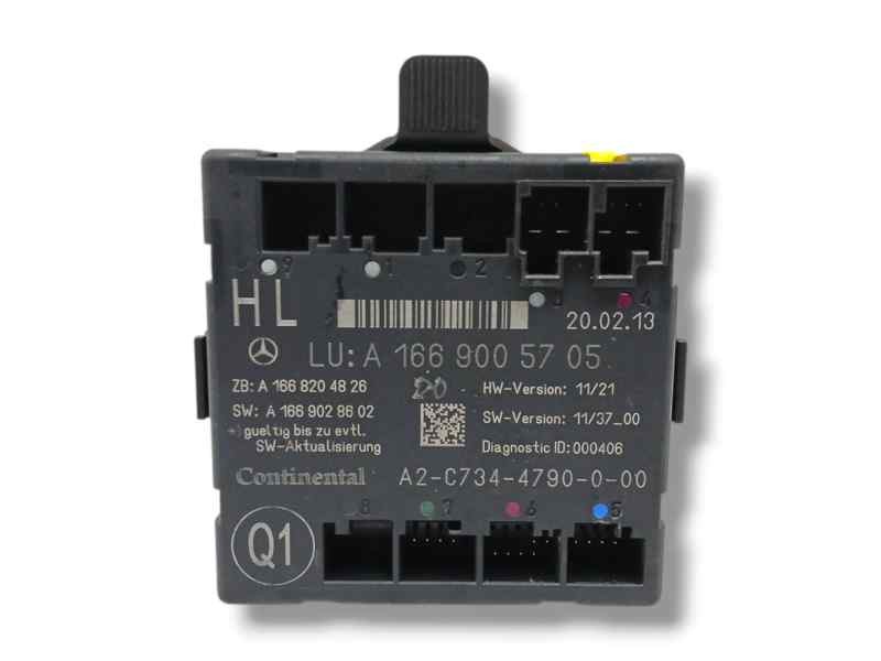 Recambio de modulo electronico para mercedes-benz clase m (w166) 2.1 cdi cat referencia OEM IAM A1669005705 A2C7344790000 