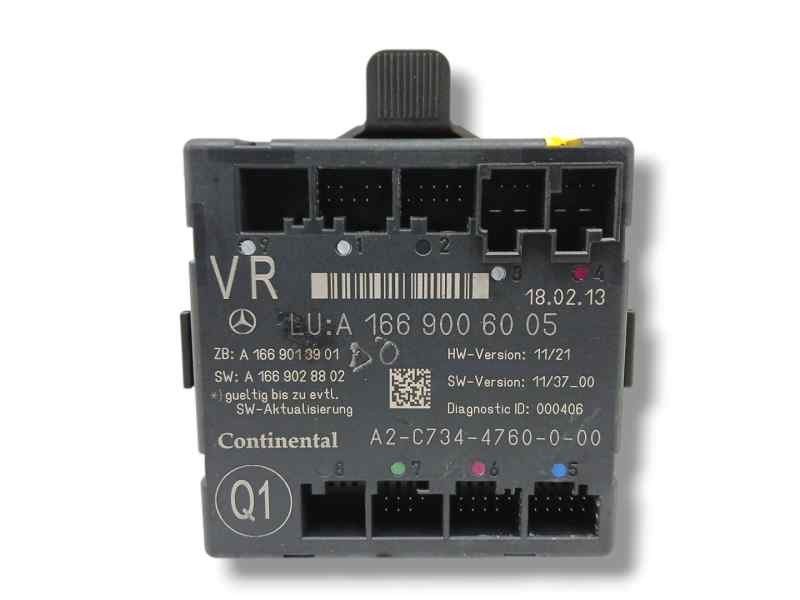 Recambio de modulo electronico para mercedes-benz clase m (w166) 2.1 cdi cat referencia OEM IAM A1669006005 A2C7344760000 