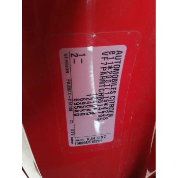 citroën c1 ii (pa_, ps_) del año 2018