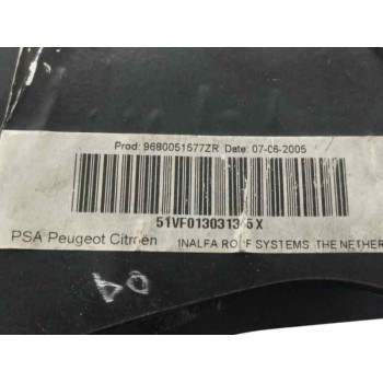 Recambio de cerradura maletero / porton para citroën c3 pluriel 1.4 referencia OEM IAM 9680051577ZR LADO IZQUIERDO 4434977