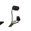 Recambio de retrovisor derecho para peugeot 1007 1.4 hdi referencia OEM IAM  2 ENCHUFES + 7 CABLES 