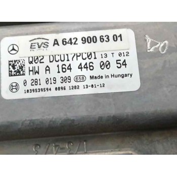 Recambio de modulo electronico para mercedes-benz clase m (w166) 2.1 cdi cat referencia OEM IAM A6429006301 0281019309 