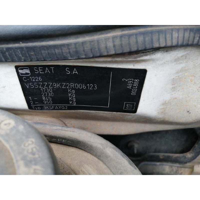 SEAT INCA (6K9) 2001