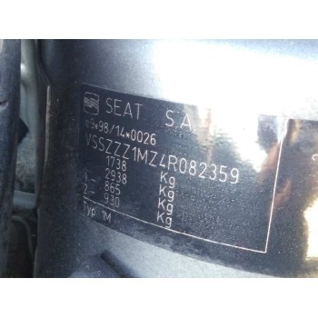 seat toledo (1m2) del año 2004