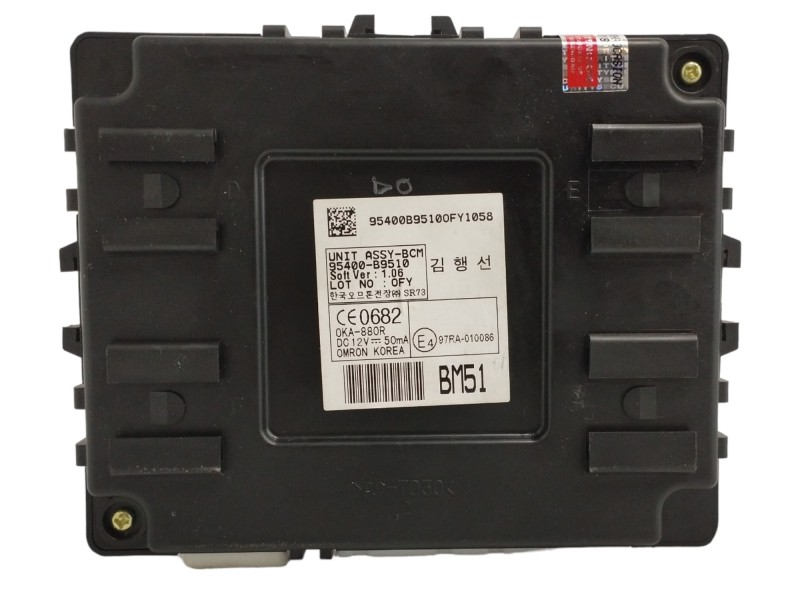Recambio de modulo electronico para hyundai i10 1.0 cat referencia OEM IAM 95400B9510  