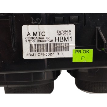 Recambio de mando calefaccion / aire acondicionado para hyundai i10 1.0 cat referencia OEM IAM 97250B9AA0 C329QADAA02 